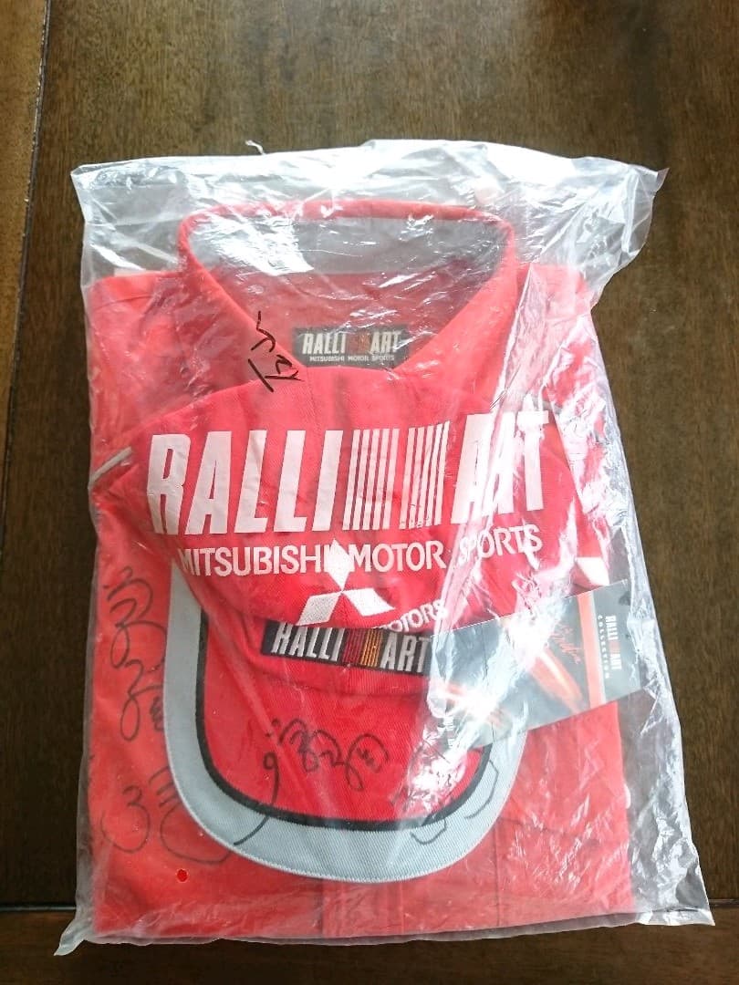 WRC ダカールラリー増岡浩氏サイン入りユニフォーム