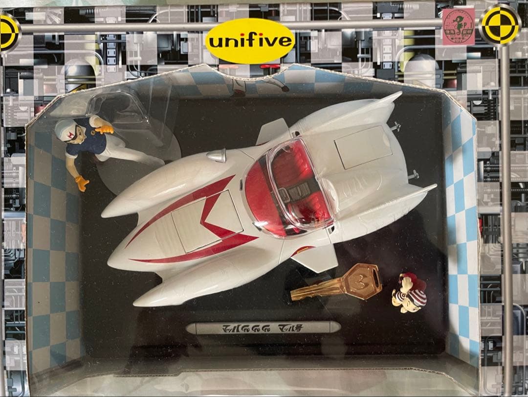 再再値下げ マッハGOGOGO　超真合金 マッハ号　ユニファイブ製フィギュア