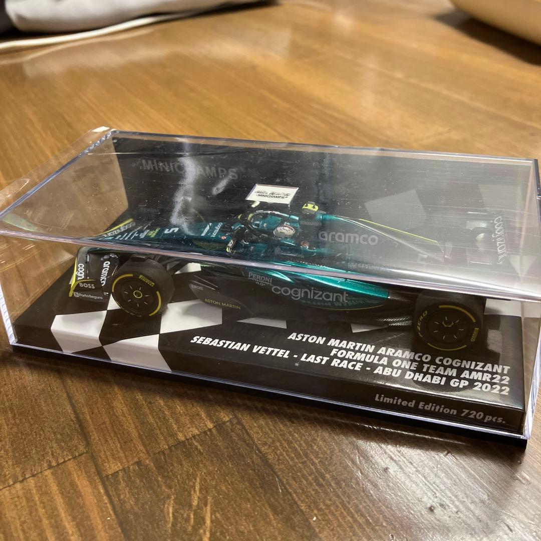 1/43 2022 セバスチャン・ベッテル　アブダビGP ラストラン