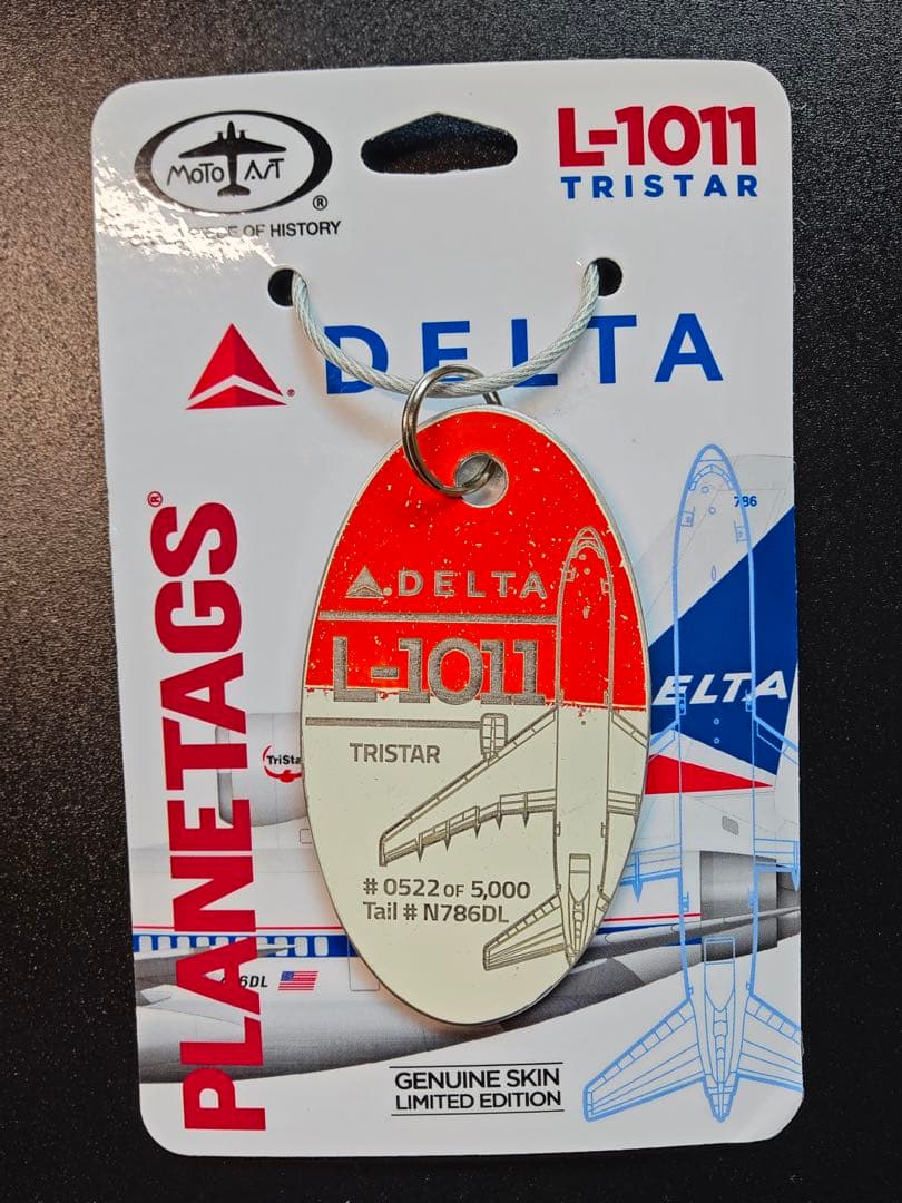 デルタ航空 Planetags L-1011