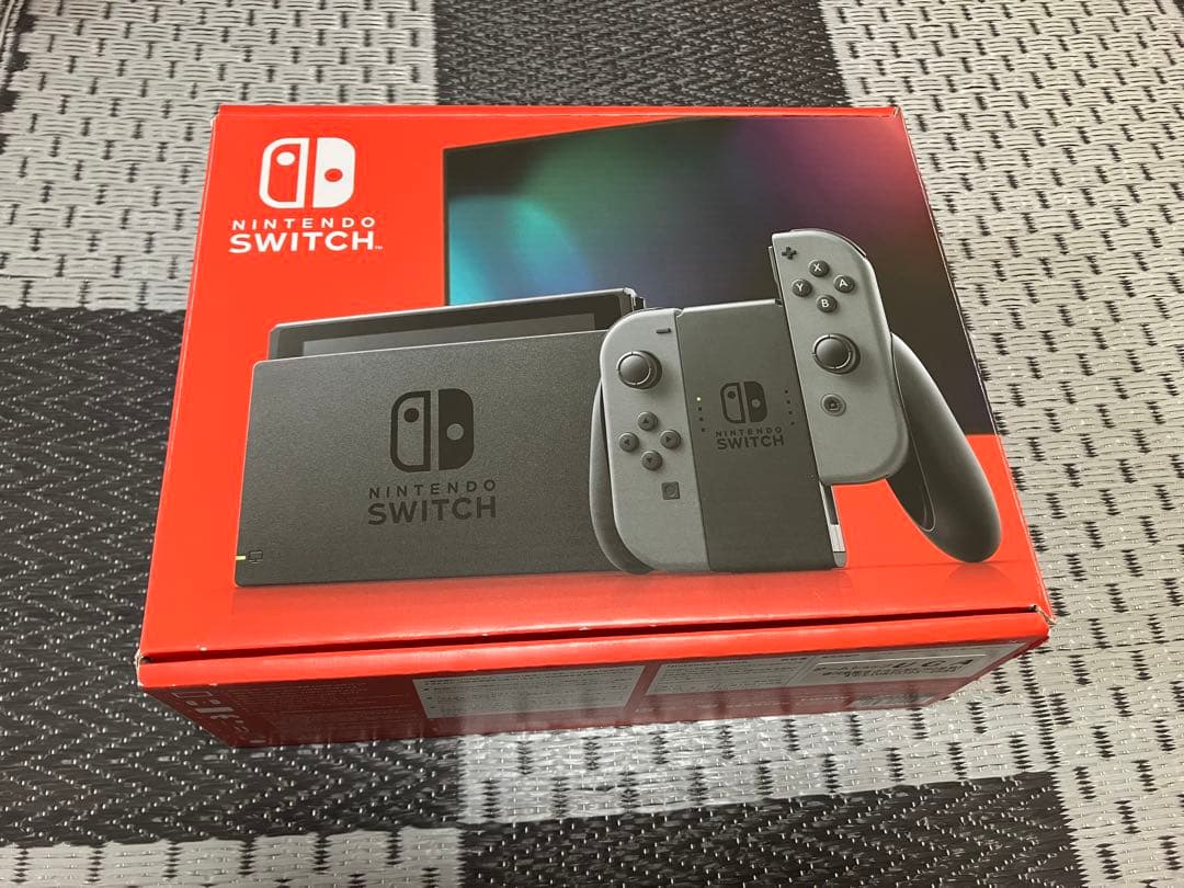 スイッチ　Nintendo Switch Joy-Con L R グレー　本体