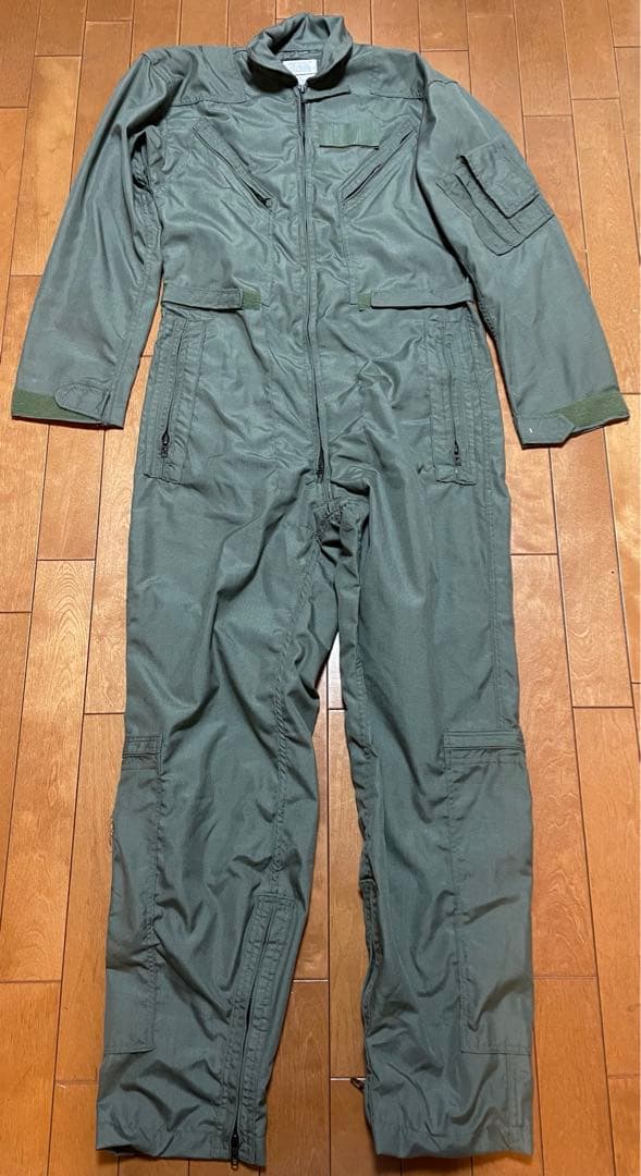 実物　米空軍　フライヤーズカバーオールズCOVERALLS FLYERS つなぎ