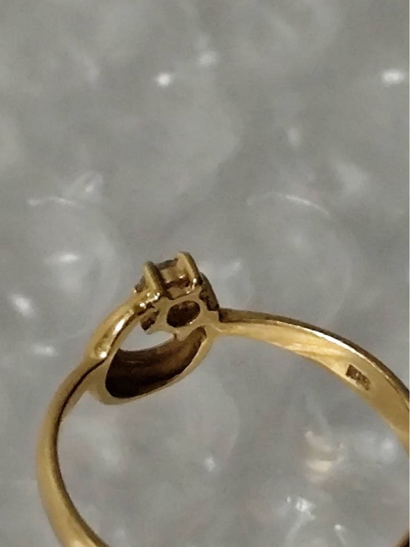 K18 ダイヤモンドリング