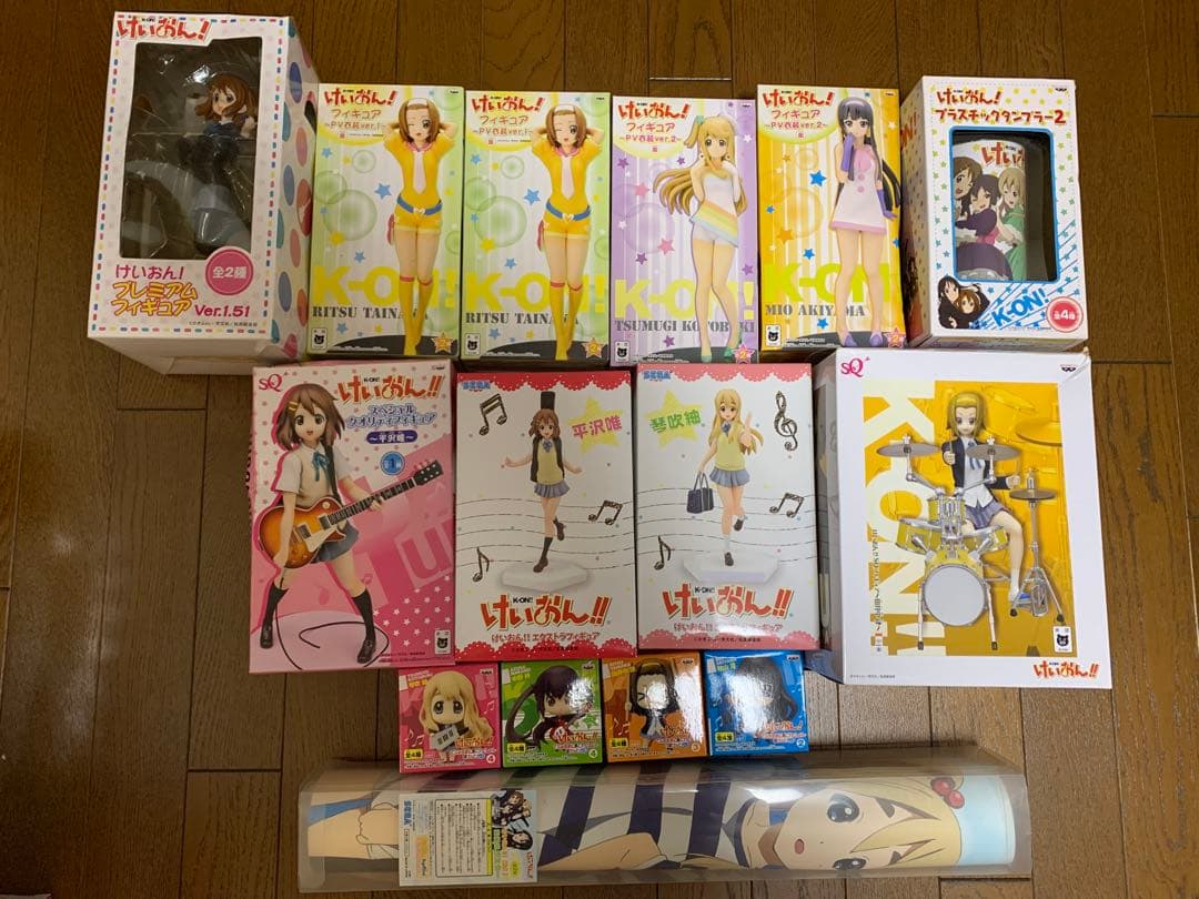 けいおん　フィギュアetc まとめ売り　15点