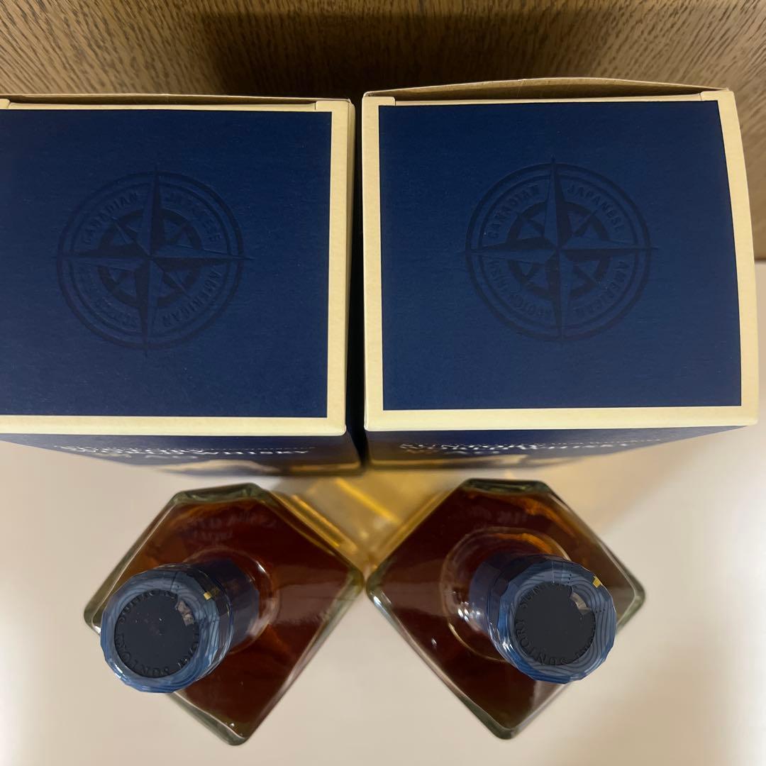 Suntory World Whisky 碧Ao 700ml 箱付2本セット