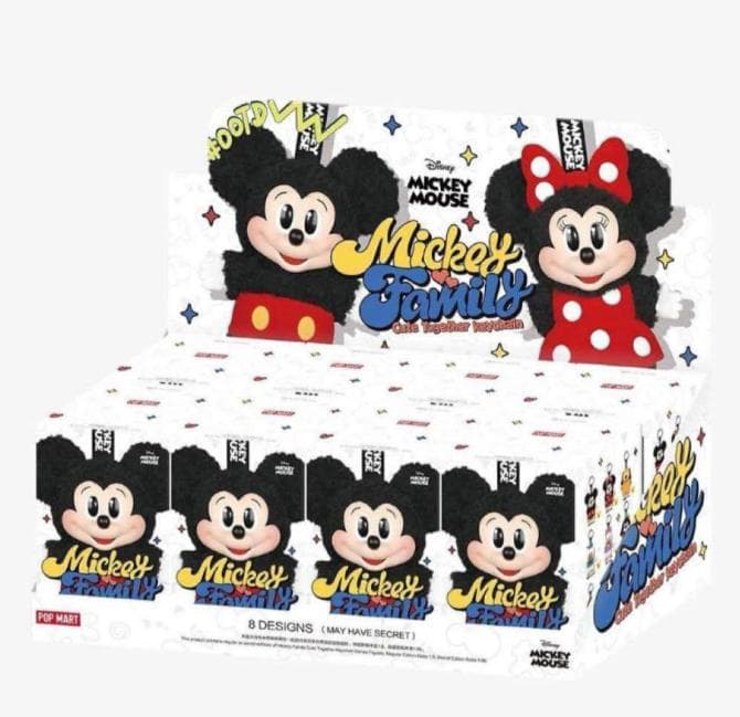 Mickey Family ミッキーファミリー ぬいぐるみキーチェーン アソート