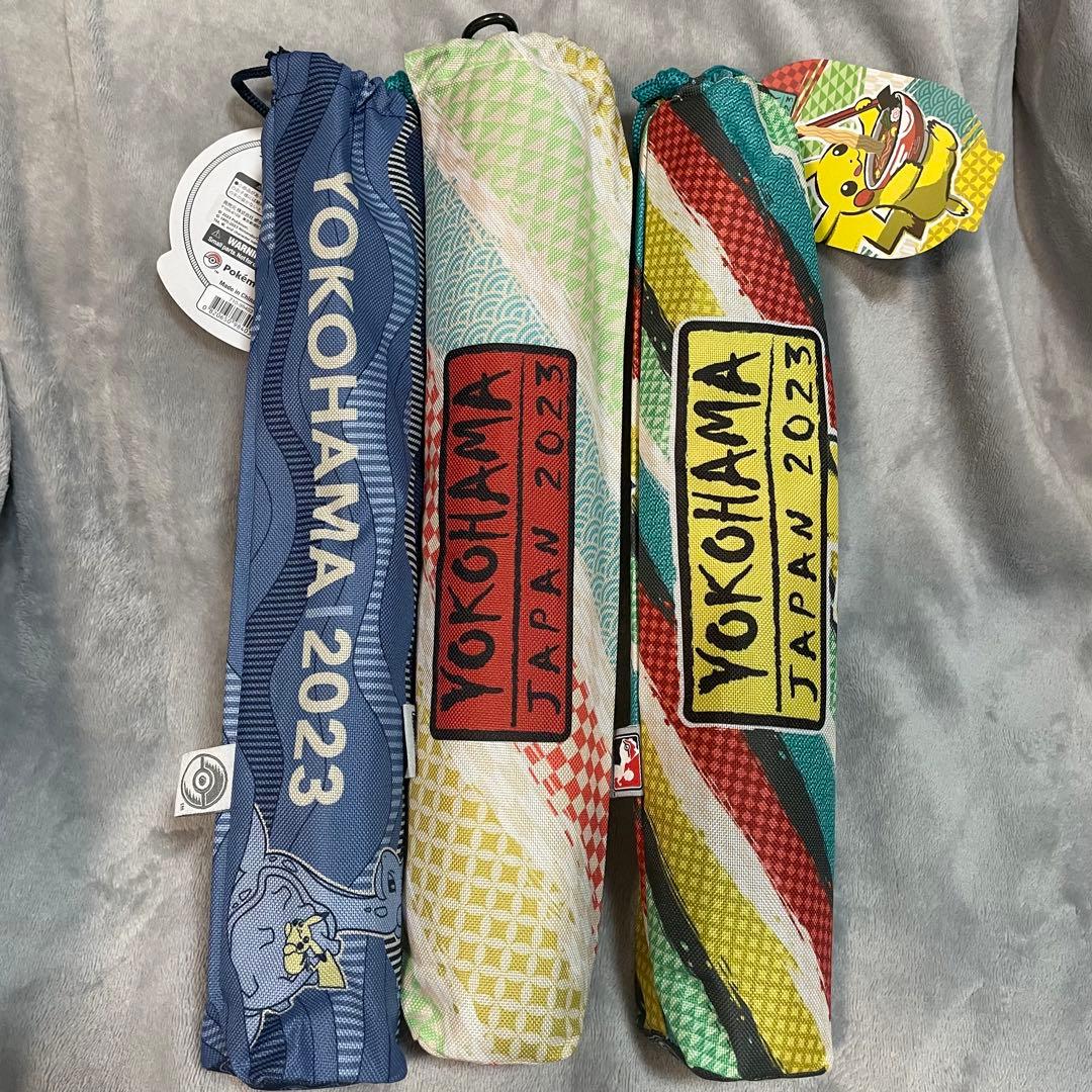 3点　ポケモンカードゲーム プレイマット 横浜記念 限定品 WCS 海外　.