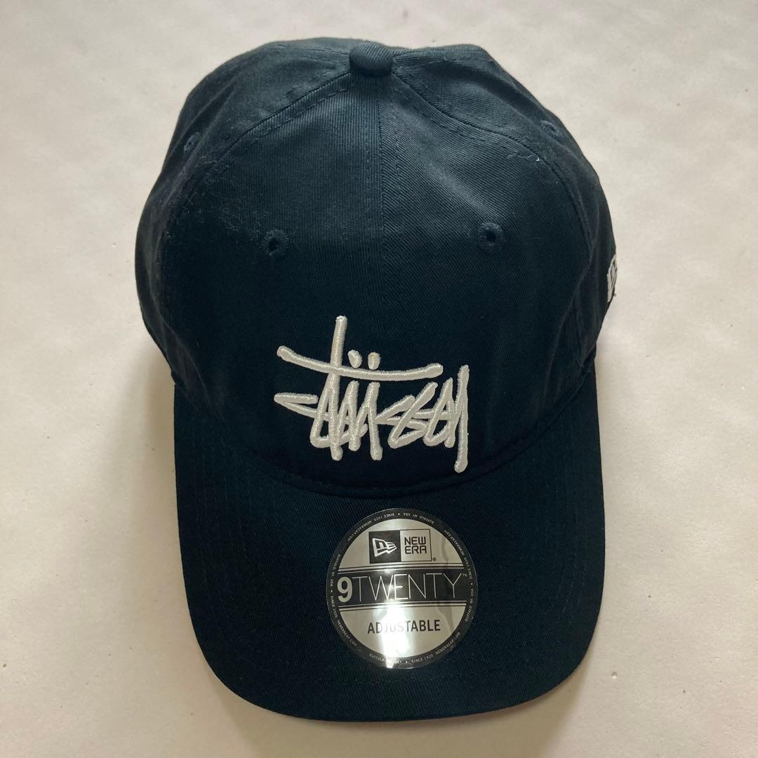 stussy 9TWENTY 黒 キャップ