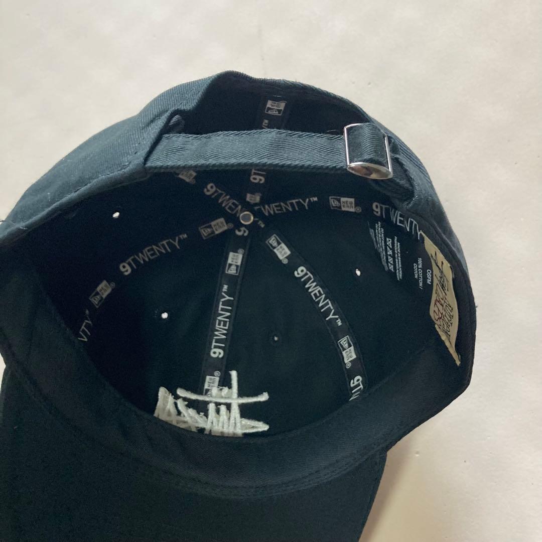 stussy 9TWENTY 黒 キャップ