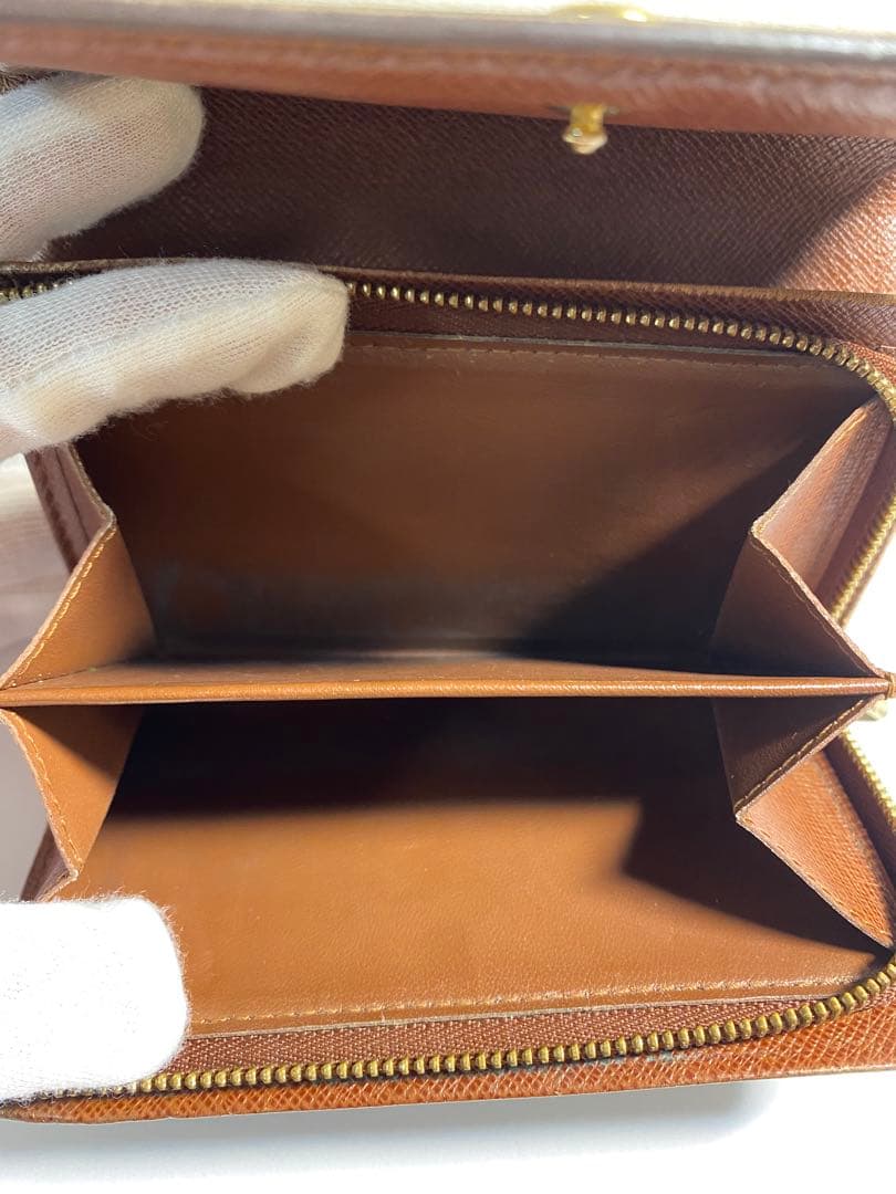 ✨美品✨ルイヴィトン モノグラム ポルトモネビエトレゾール 二つ折り財布