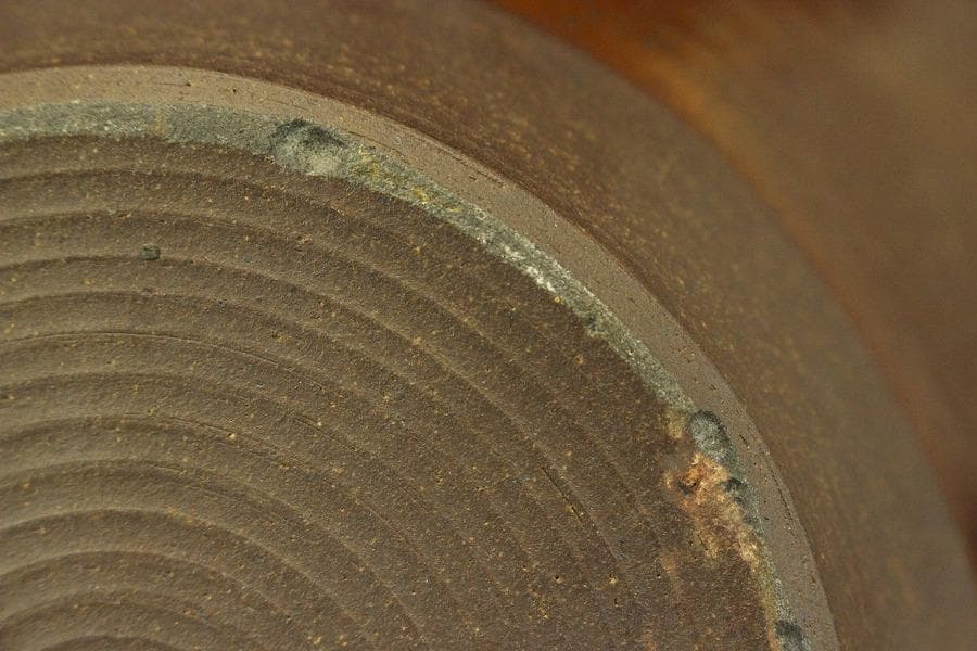 茶道具 高取焼 十三代 八仙作 飾り茶壷 飾り壺 共箱(RC917)