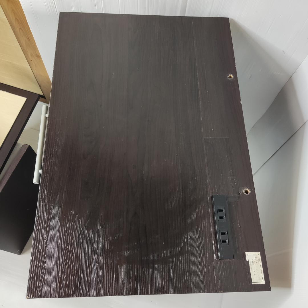 ニトリ　一面鏡ドレッサー　５９×３９×１１３　ブラウン　レトロ