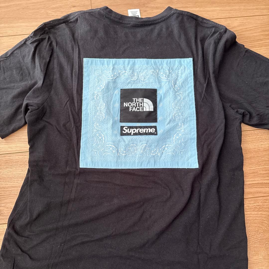 トップス Supreme / The North Face bandanna TEE
