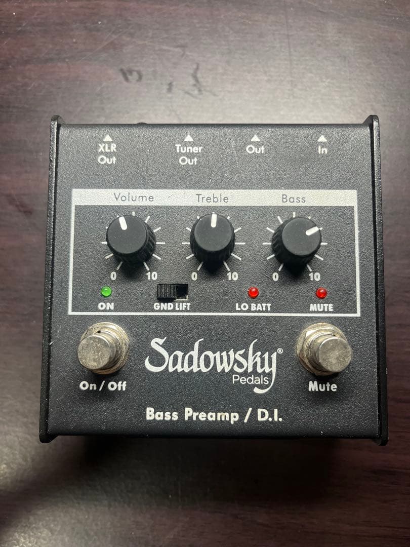 ベース Sadowsky Bass Preamp sbp-1 BassPreamp