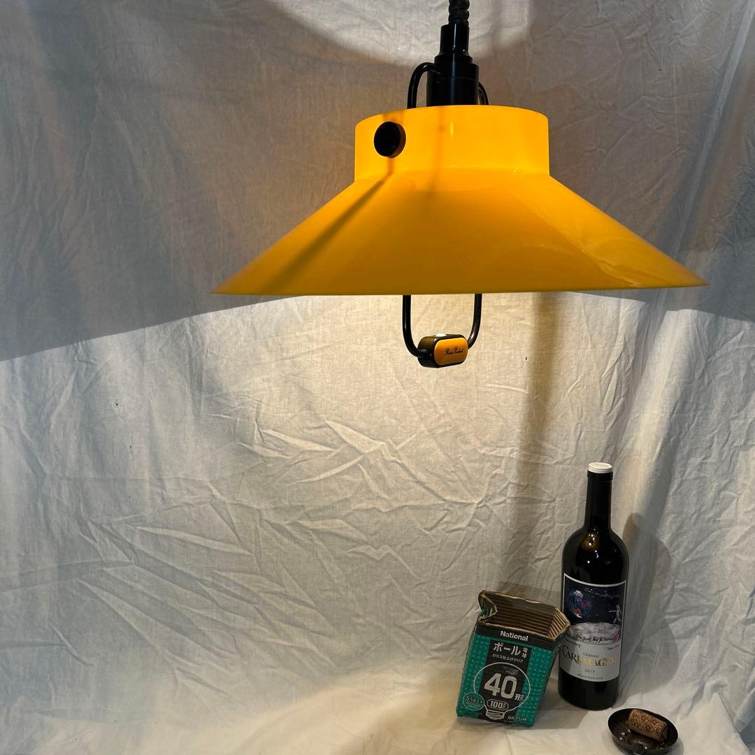 送料無料　ナショナル 昇降リーラー ペンダントライト 昭和レトロポップ