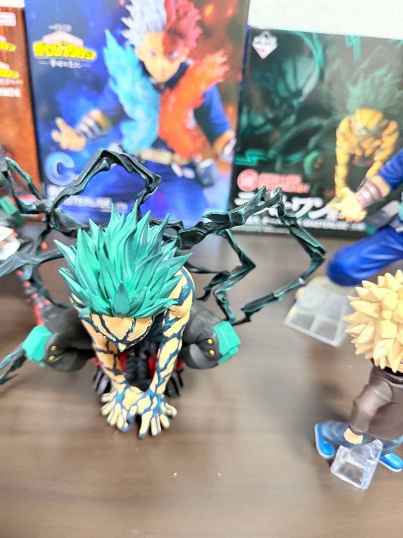 ヒロアカ一番くじフィギュア4体セット