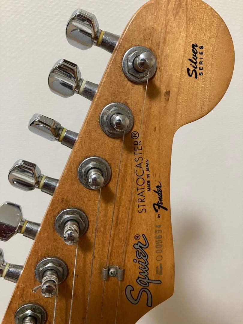 Squier ストラトキャスター Silver Series（日本製）
