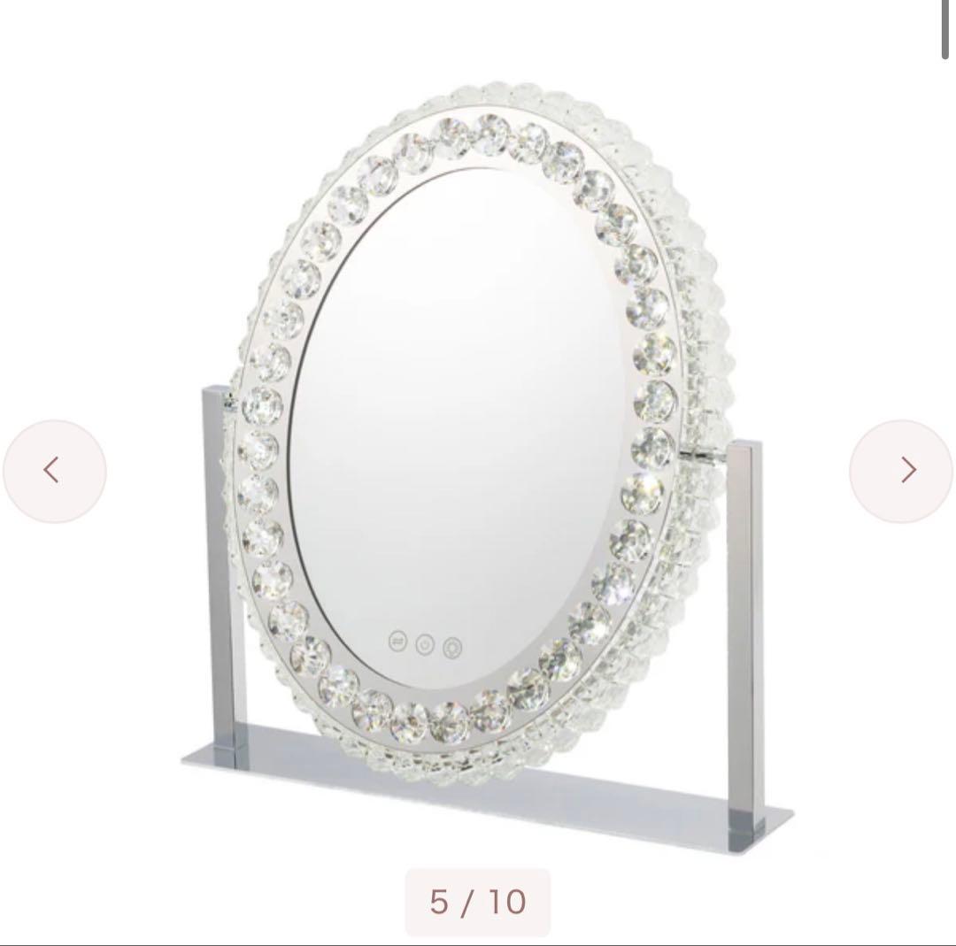 francfranc ブリエ ハリウッドミラー ラウンド 3