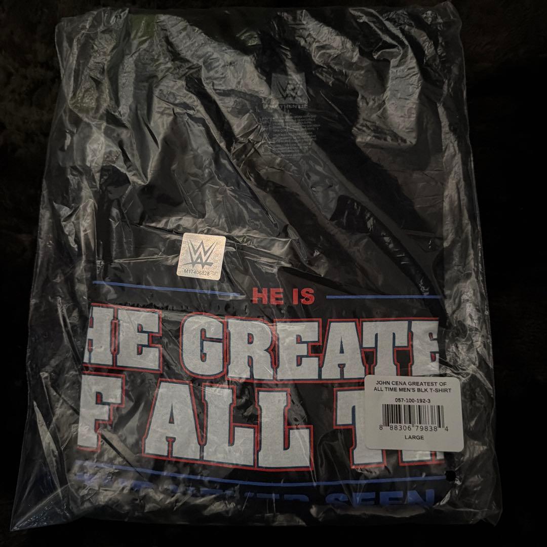WWE ジョン・シナ greatest of all time Tシャツ