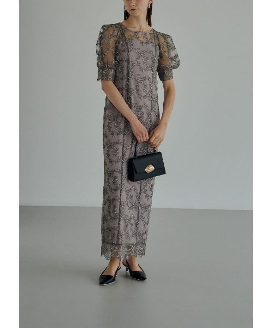 スーツ・フォーマル・ドレス LERURE Original paisley patterndress