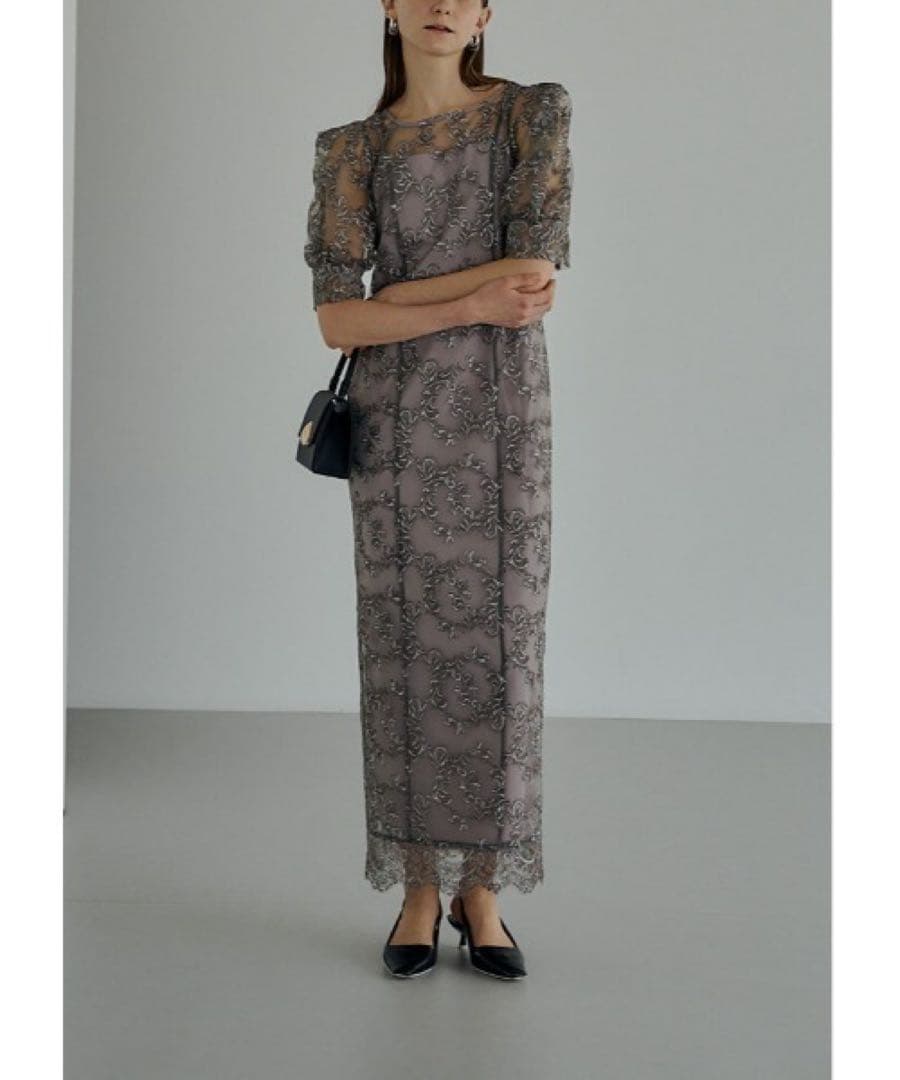 スーツ・フォーマル・ドレス LERURE Original paisley patterndress