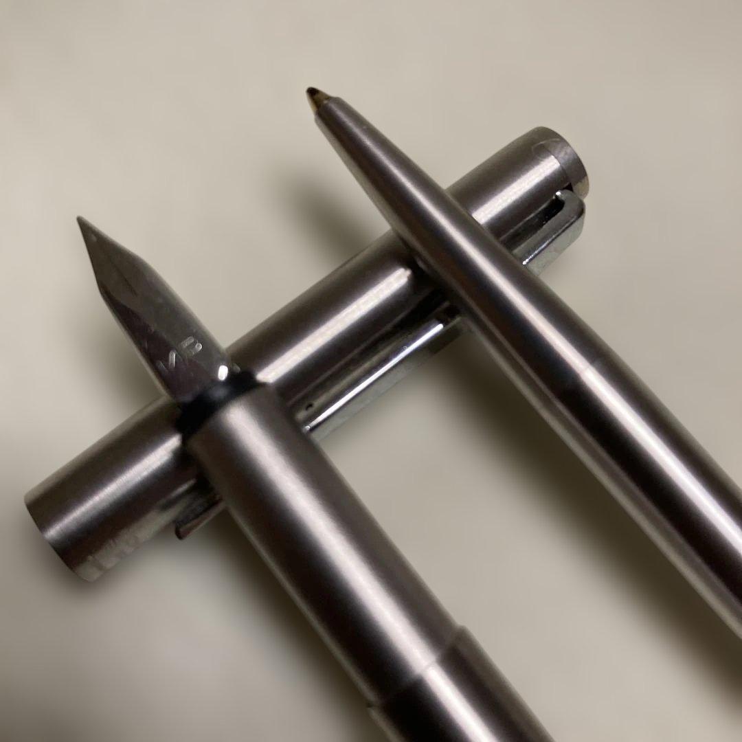 MONT BLANCノブレス万年筆ペン先MB ボールペンセット 後部星マーク欠品