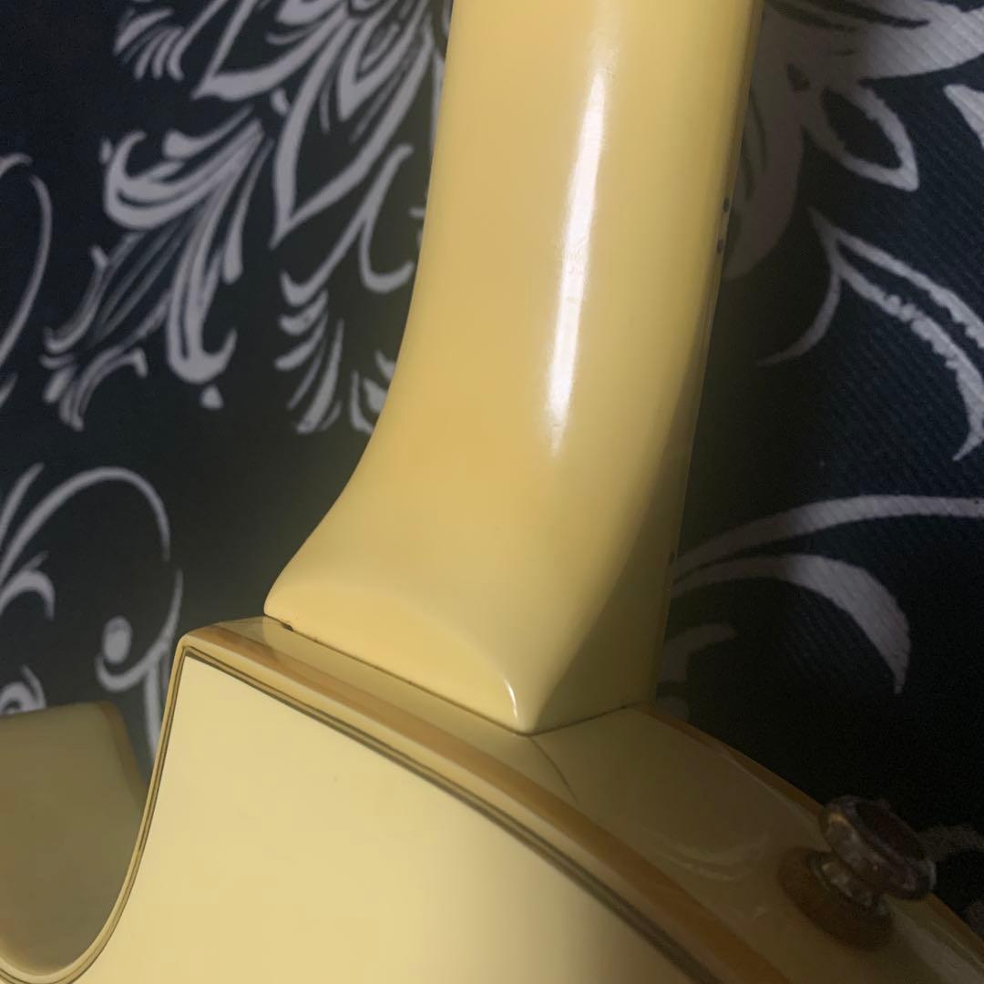 ジ*ー様 Epiphone レスポール　7桁シリアル日本製　クリーム色