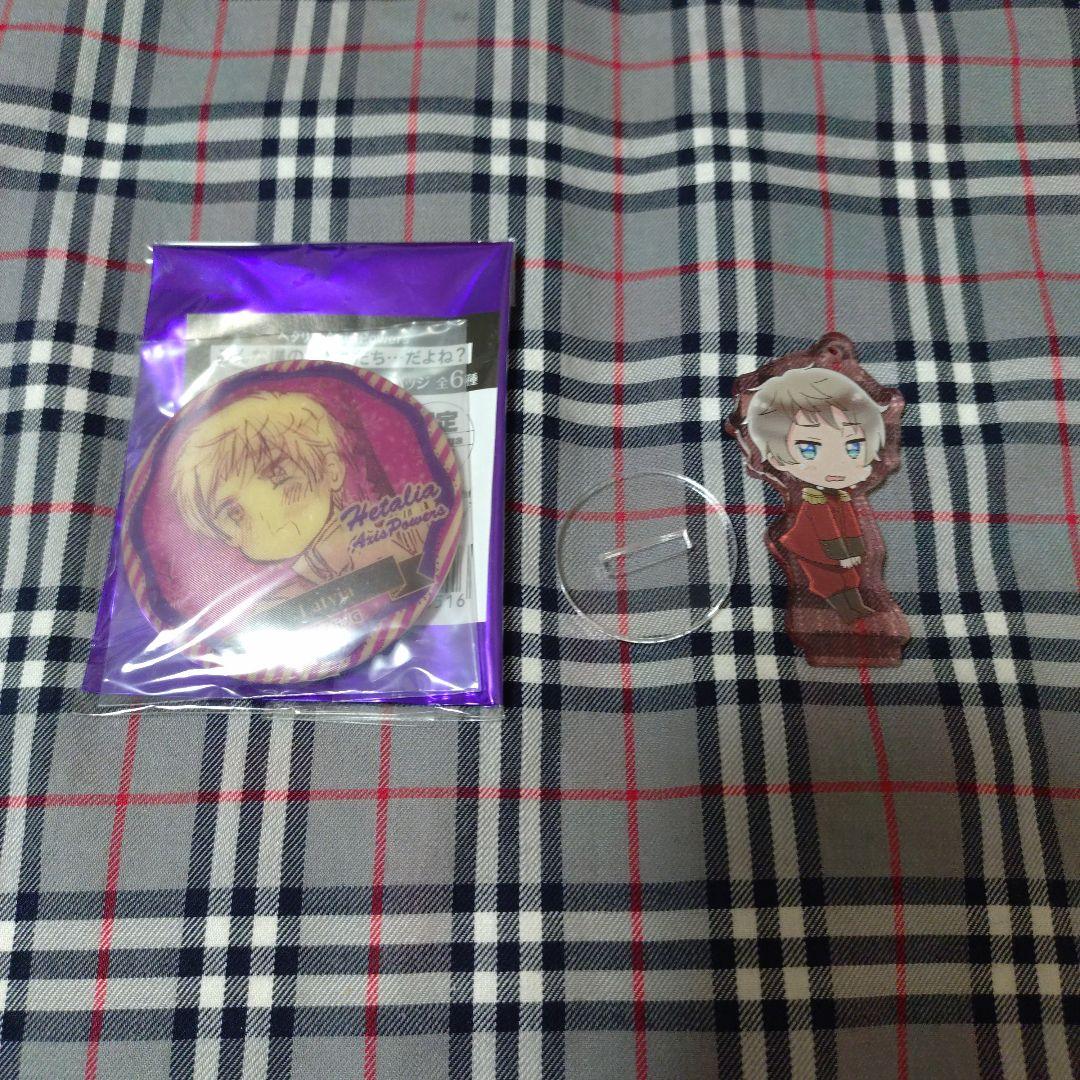 ヘタリア 缶バッジ アクキー ラトビア