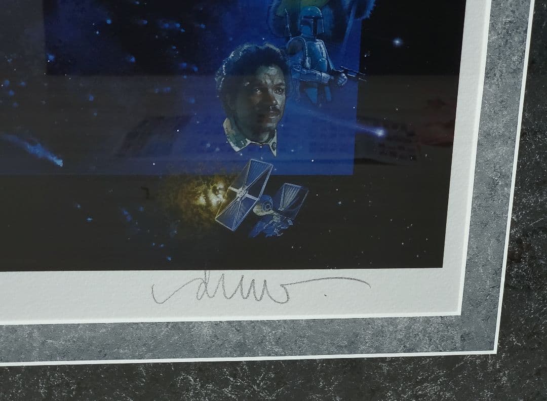 追悼【ドゥルー・ストゥルーザン】直筆サイン入『スター・ウォーズ☆トリロジーSP』