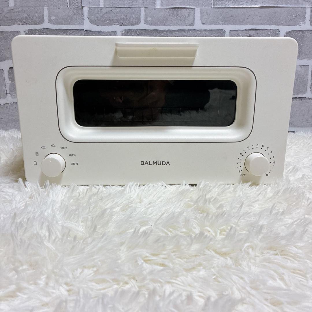 美品　BALMUDA スチームトースター K01E-WS ホワイト