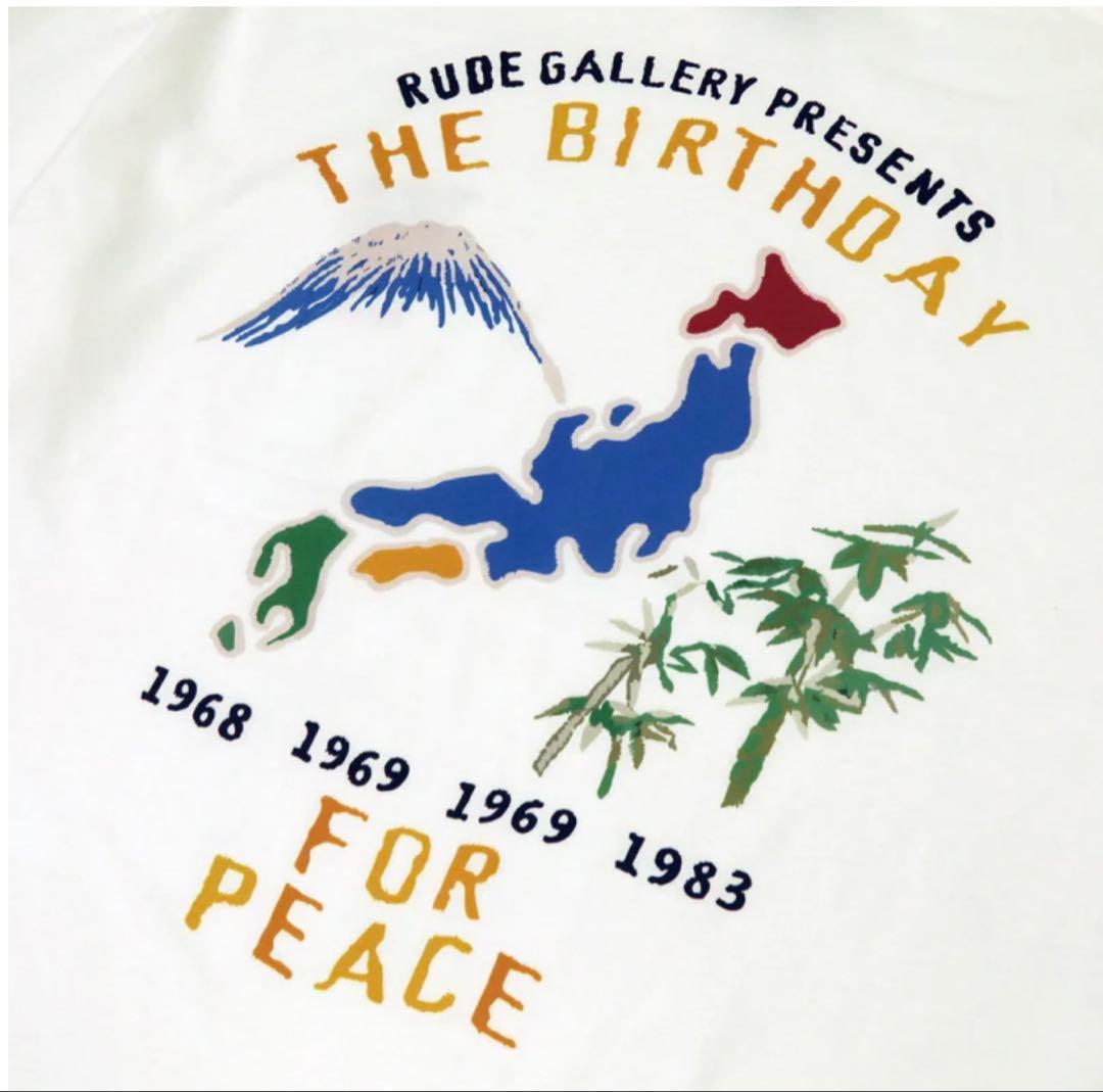 トップス THE BIRTHDAY 20ANV JAPAN MAP (WHITE)