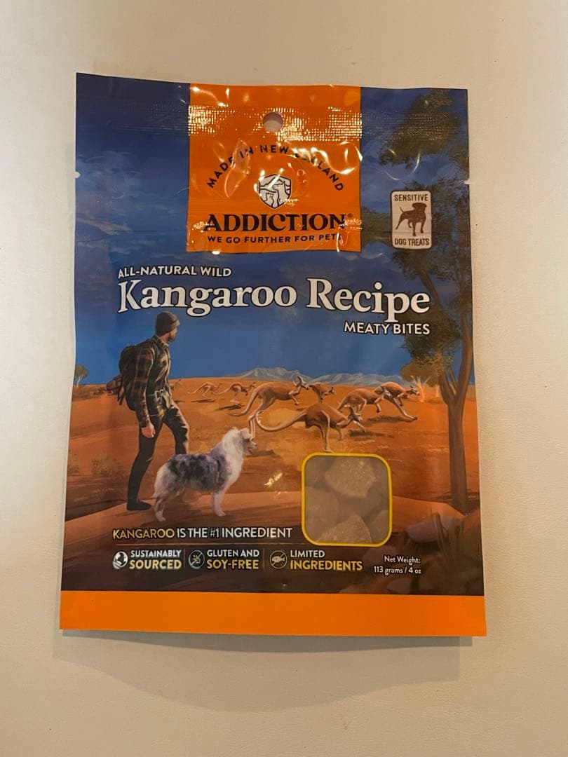 【新品未開封】Addiction 犬用おやつ ミーティバイツ 4種類 計12個