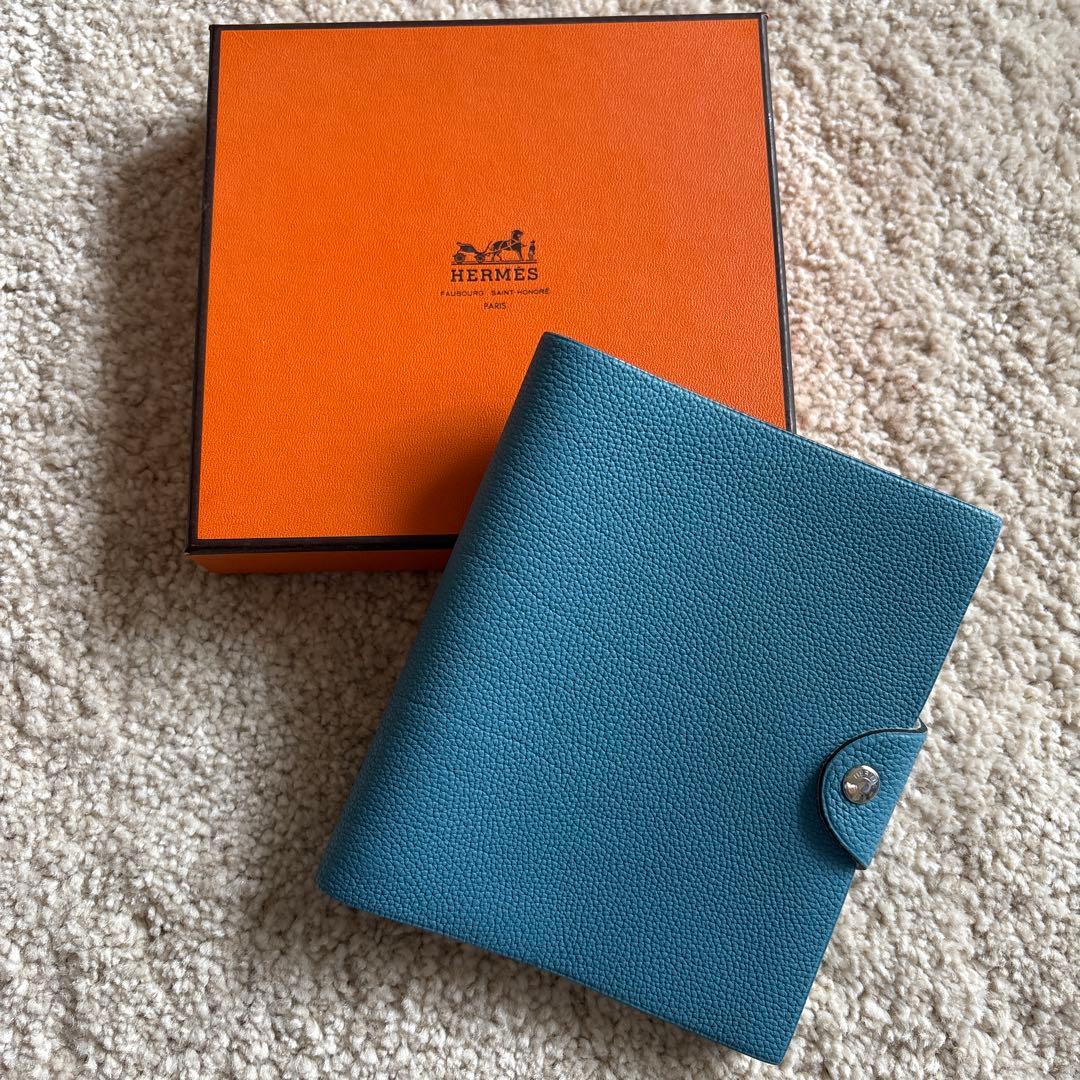 リフィル付き　エルメス　Hermes ノートカバー　ユリス　GM アジェンダ
