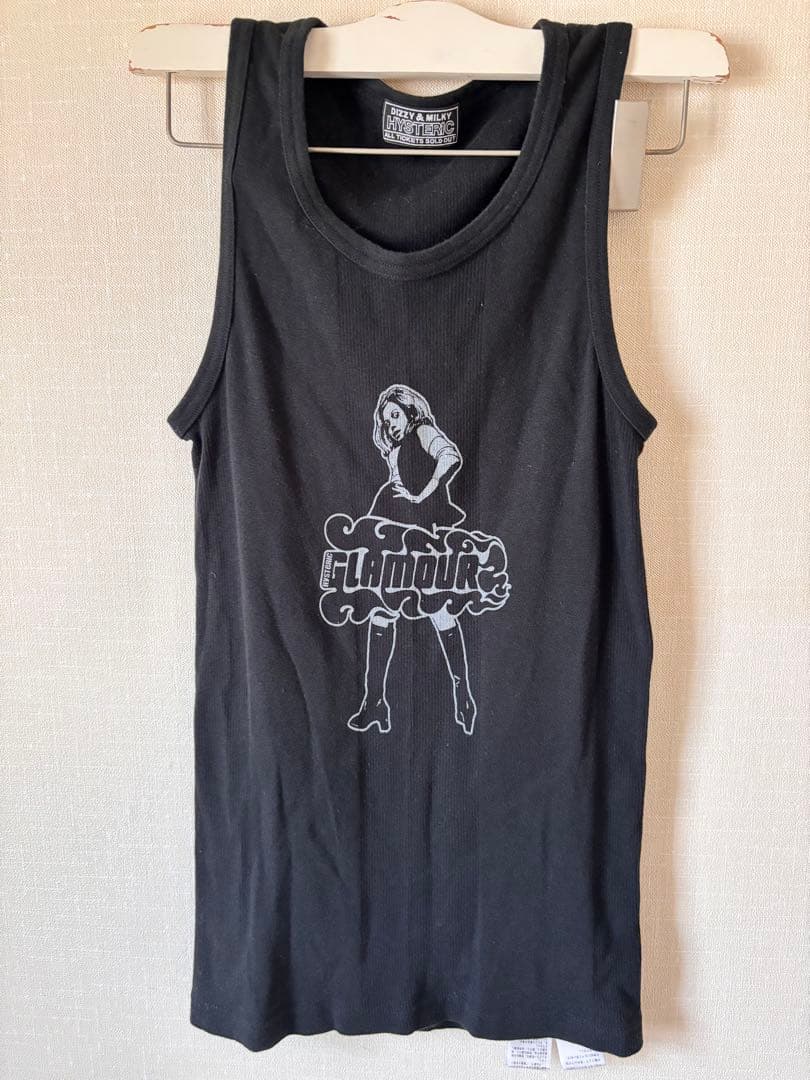 GLAMOUR グラフィックプリント タンクトップ