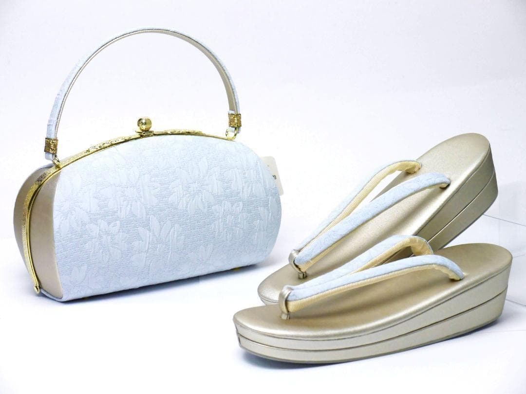 和装 草履バッグセット 留袖 振袖 成人式 結婚 着物 uzouri33-2