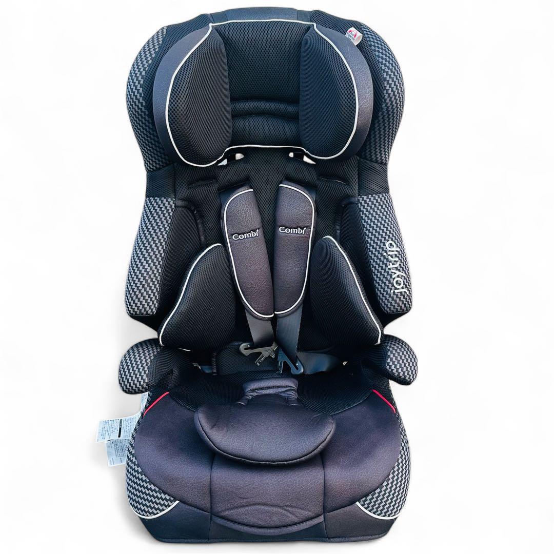 【極美品】Combi ジョイトリップ エッグショック　ジュニアシート ブラック