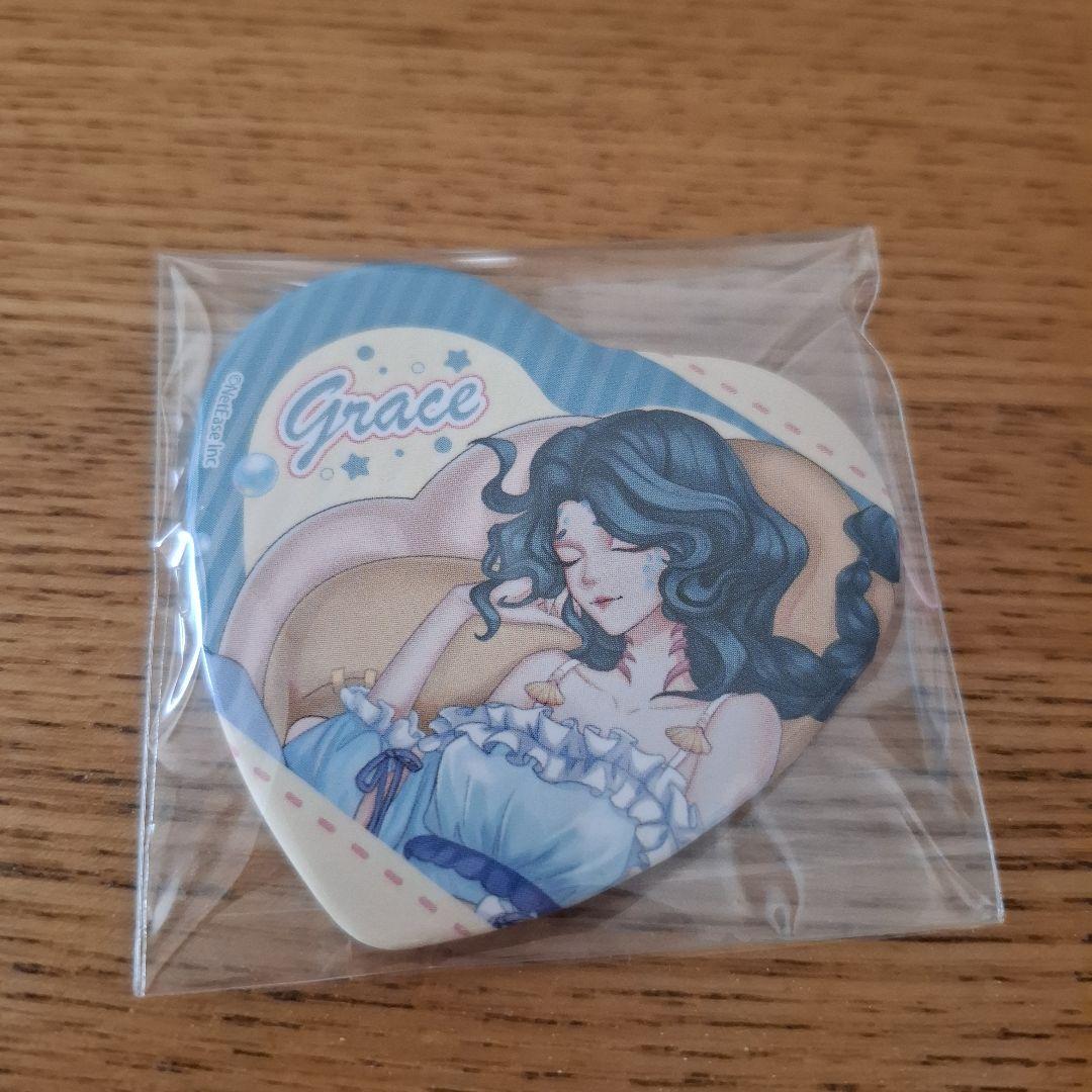 第五人格　ハート　缶バッジ　パジャマ　漁師　グレイス