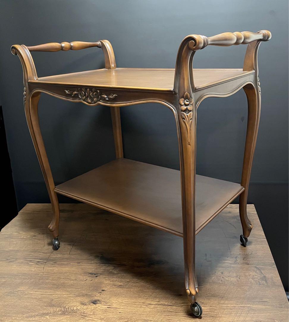 domaniドマーニ　ワゴン　キャスター付き　サイドテーブル　高級 29万