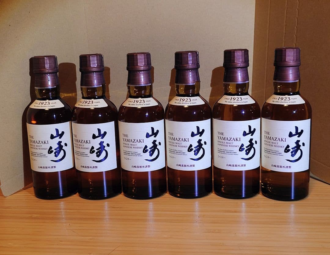 サントリー 山崎 NA ミニボトル 180ml 6本セット