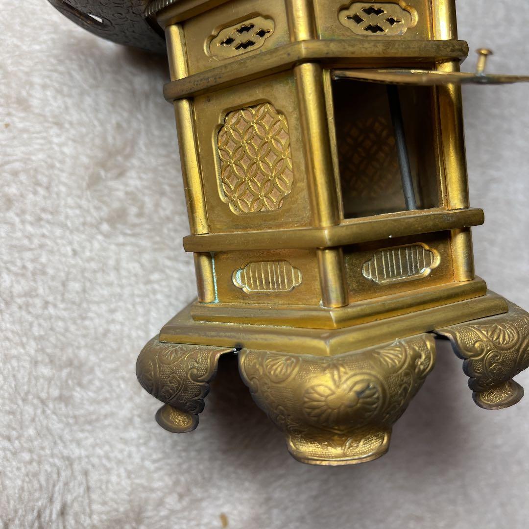 仏具 金灯篭 2台