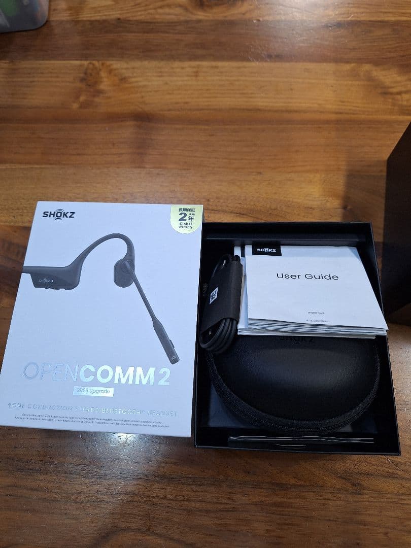 ヘッドホン Shokz OpenComm2