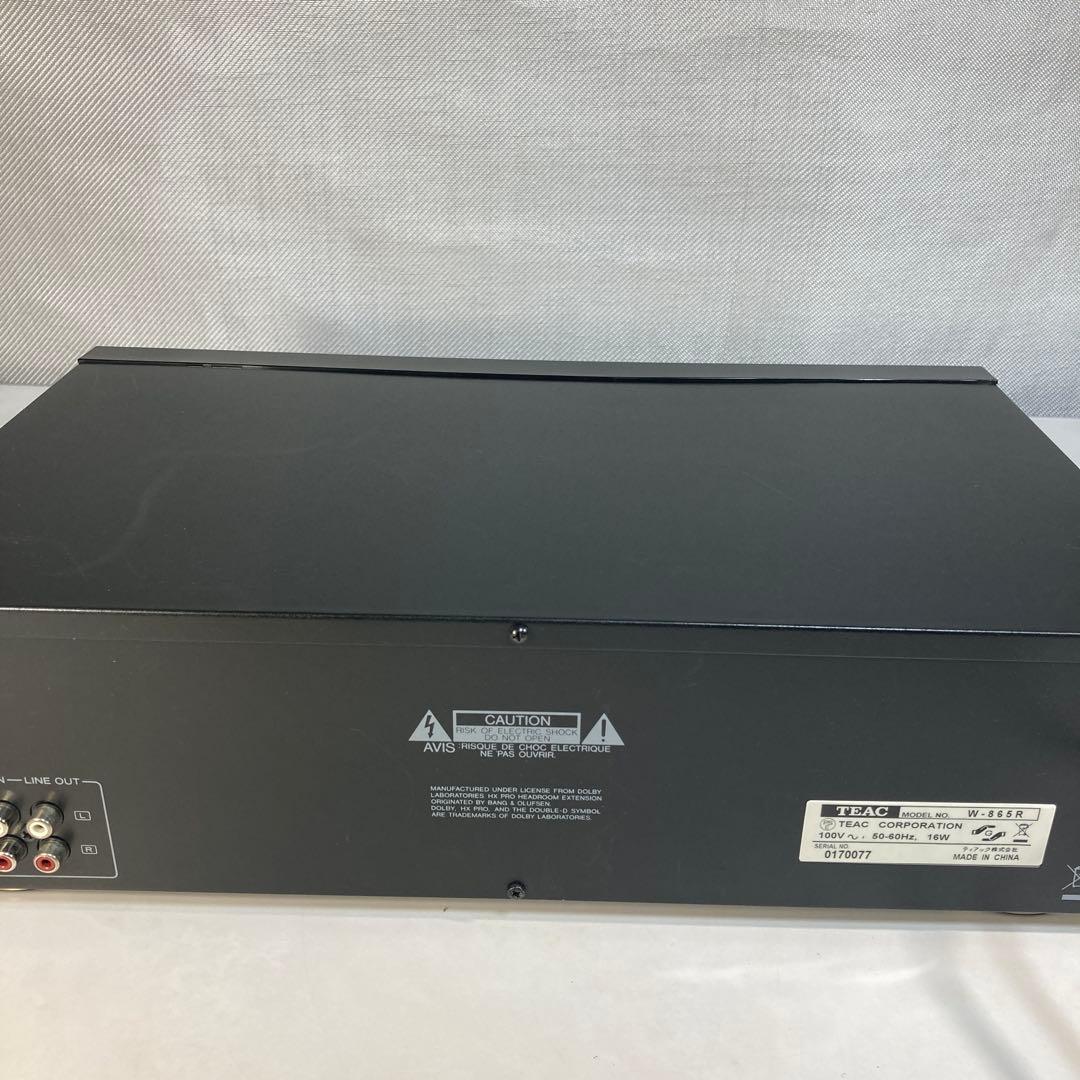 TEAC W-865R Wカセットデッキ