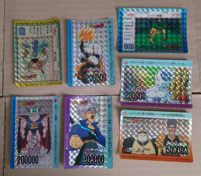 ドラゴンボールＺ　カードダス　アマダ　ノーマル８４枚 うち キラ７枚 セット売り
