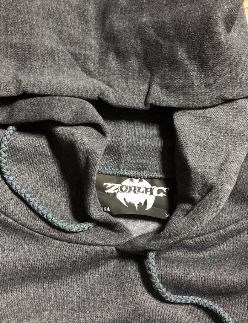 90s　ZORLAC×STRIFE　コラボ　パーカー　ゾーラック デッドストック