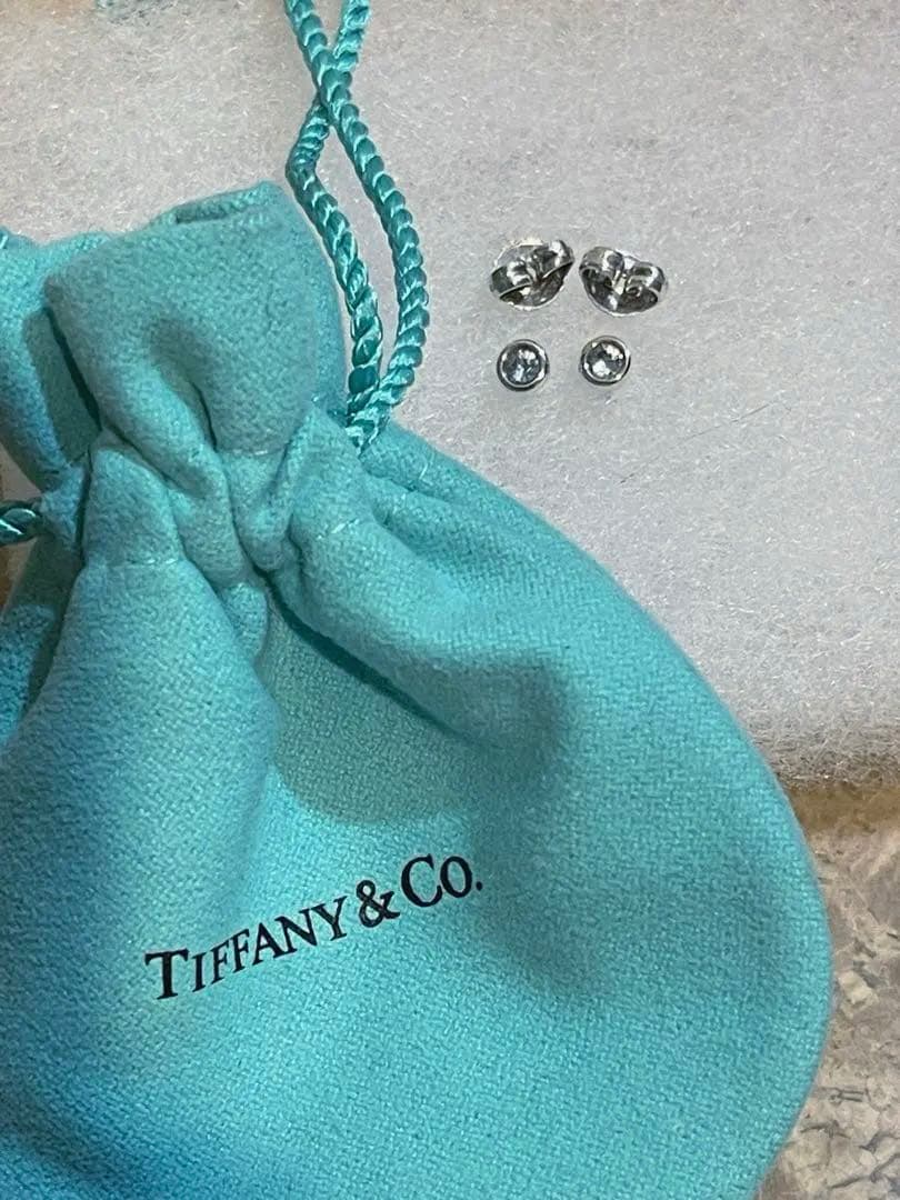 ティファニー　42mm アクアマリン　ピアス