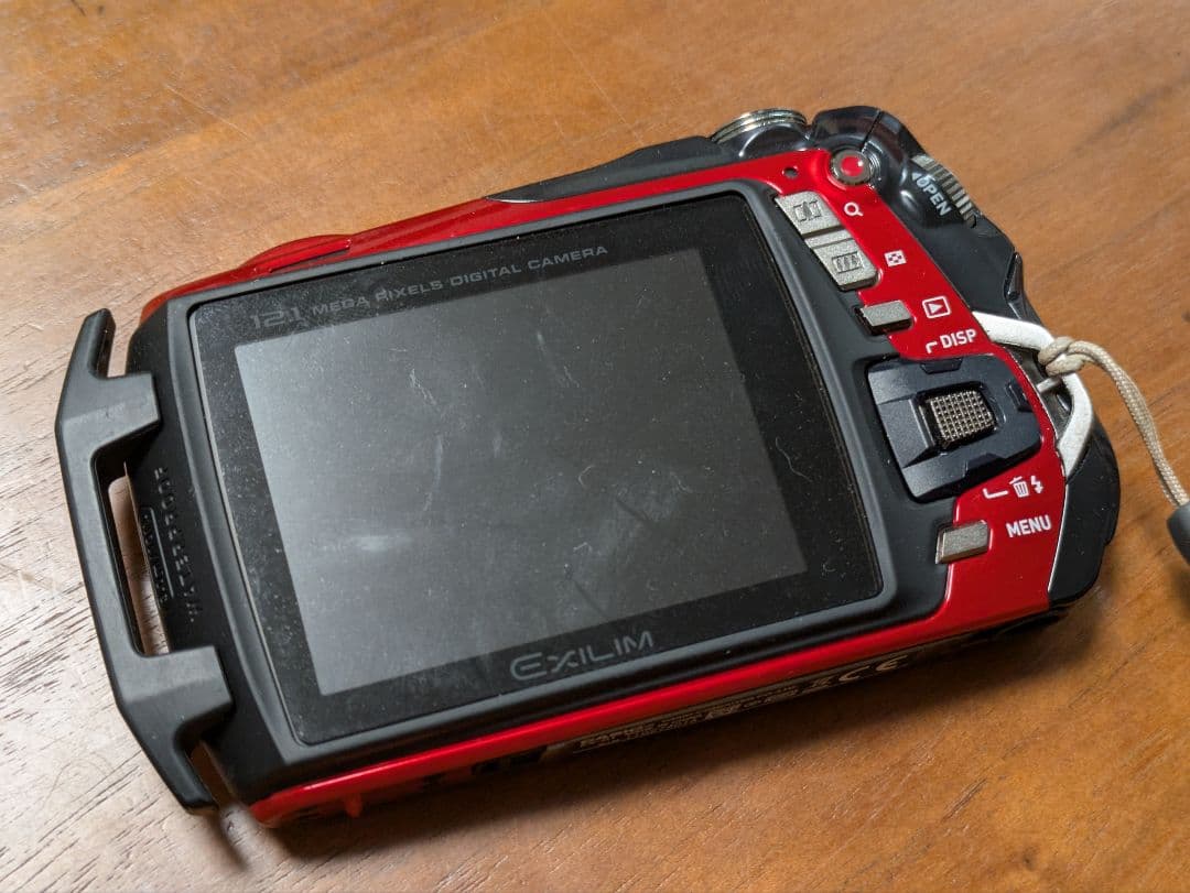 CASIO EXILIM 耐衝撃 EX-G1 赤色 コンデジ