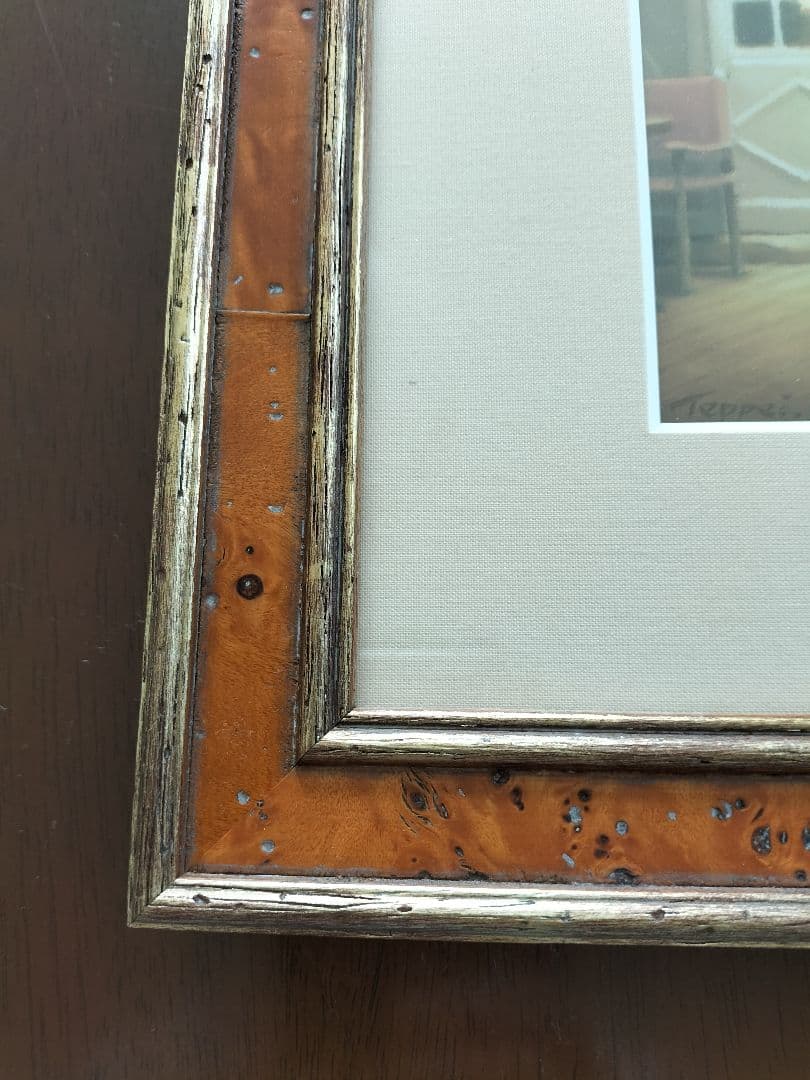 笹倉鉄平　ドゥ　マガザン　画集からの額装