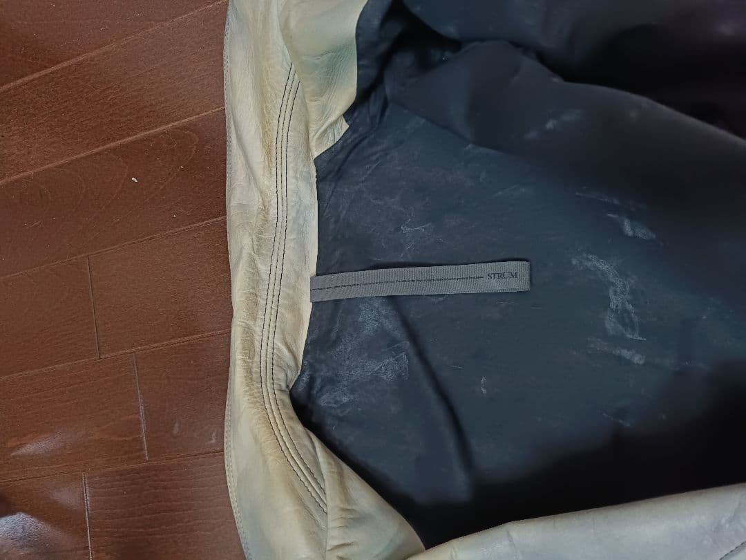 STRUM Burning dyed ダブルライダースジャケット S