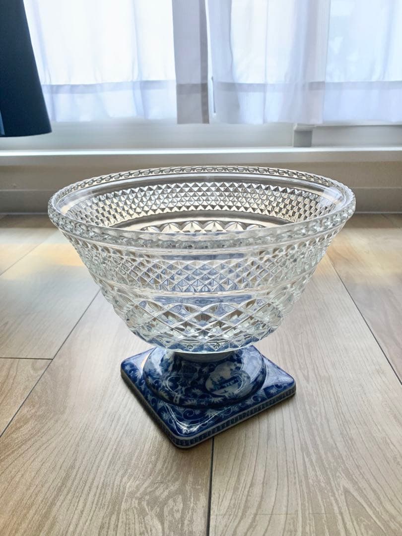 有田焼　龍峰窯　ガラスコンポート 民藝　民芸　工芸品