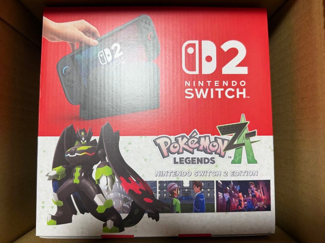 新品未開封 Nintendo Switch2 ポケモンLEGENDS ZA保証書